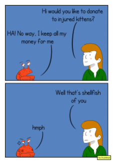 crabby response